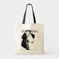Art Nouveau illustration: Beardsley - Ali Baba
