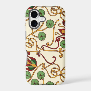 Art Nouveau-inspired floral design