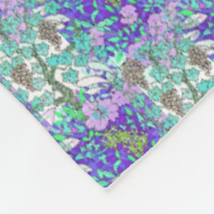 Art nouveau joseph binet Grapevine floral  Fleece Blanket