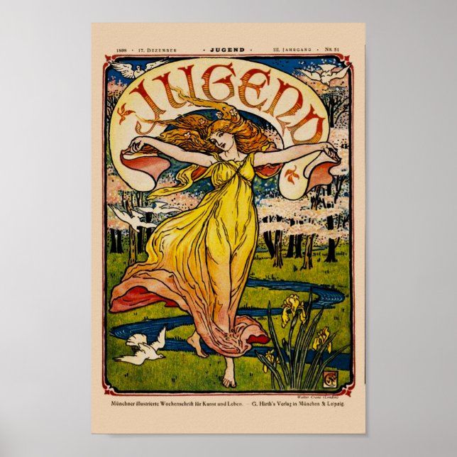 Art Nouveau - Jugend Poster (Front)