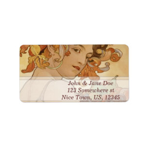 Art Nouveau Label