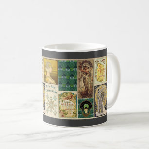 Art Nouveau Ladies Coffee Mug