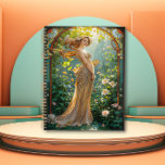 Art Nouveau Lady of the Lilies Planner<br><div class="desc">Inspired by classic Art Nouveau portraiture,  the Lady of the Lilies Planner captures the beauty of feminine grace and natural harmony. With its soft color palette and fluid lines,  it’s perfect for anyone who loves art,  history,  and timeless design.</div>