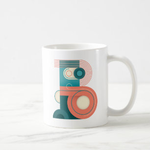 Art Nouveau   Letter B Coffee Mug