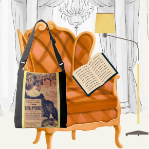 Art nouveau librairie romantique eugene grasset crossbody bag