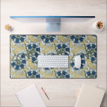 Art Nouveau Lily of the Valley Flower Verneuil  Desk Mat<br><div class="desc">Embrace the delicate charm of spring with this exquisite Lily of the Valley (Muguet) pattern. Sourced from the influential 1896 portfolio "La Plante et ses Applications Ornementales, " this design was illustrated by the celebrated Art Nouveau master Maurice Pillard Verneuil. The pattern features the iconic bell-shaped white flowers and graceful,...</div>