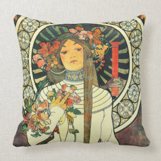 Art Nouveau Liqueur Ad 1898 Cushion