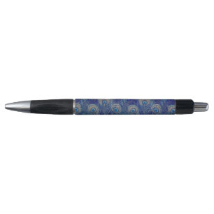 Art Nouveau Luxury Peacock Feather Pattern