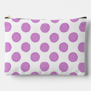 Art Nouveau Mackintosh Roses Retro Floral Pink Accessory Pouch