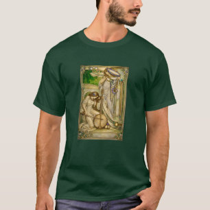 Art Nouveau Music Maidens Vintage Illustration  T-Shirt