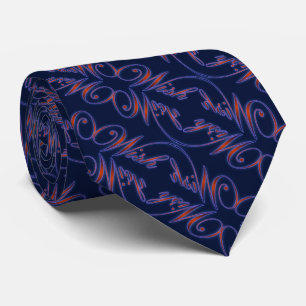 Art Nouveau (Navy) Tie