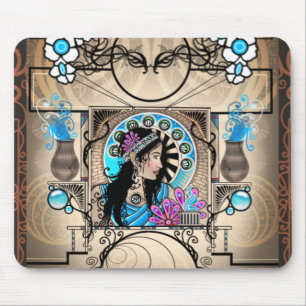 Art Nouveau Painting Samaritan Woman Mouse Pad
