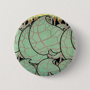 Art Nouveau pattern #10 6 Cm Round Badge