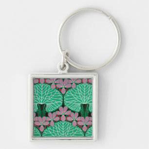 Art Nouveau Pattern #12 at Emporio Moffa Key Ring