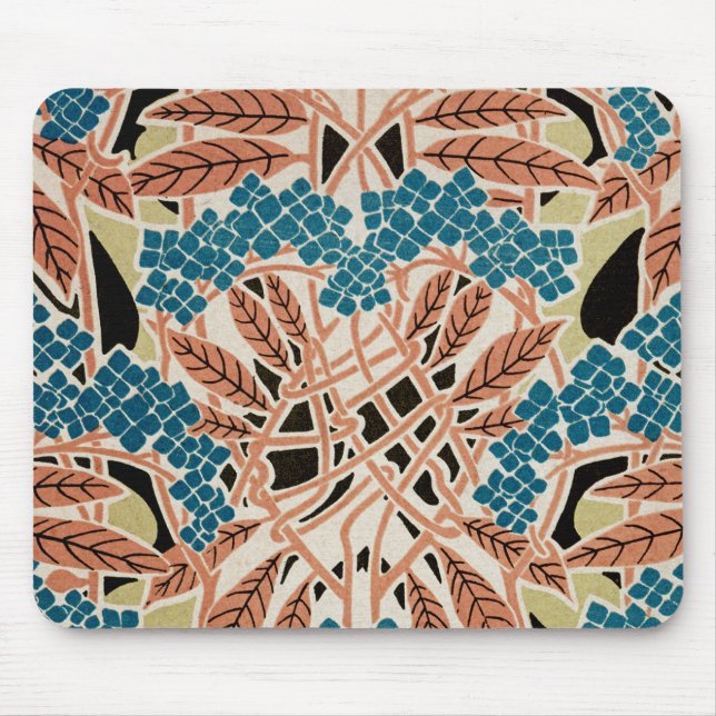 Art Nouveau pattern #12 Mouse Pad (Front)