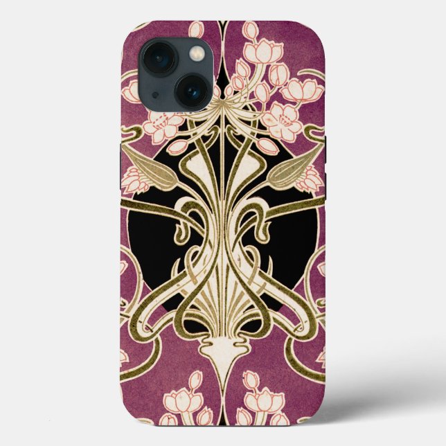 Art Nouveau pattern #2 Case-Mate iPhone Case (Back)