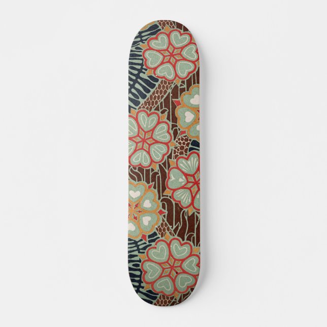 Art Nouveau Pattern #2 Skateboard (Front)