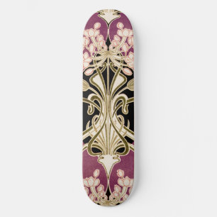 Art Nouveau pattern #2 Skateboard
