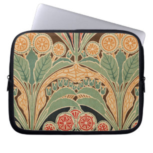 Art Nouveau Pattern #3 at Emporio Moffa Laptop Sleeve