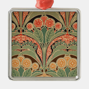 Art Nouveau Pattern #3 at Emporio Moffa Metal Tree Decoration