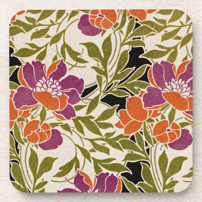 Art Nouveau pattern #3 Coaster (Front)