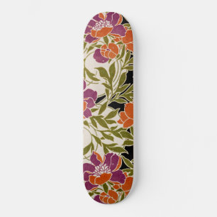 Art Nouveau pattern #3 Skateboard