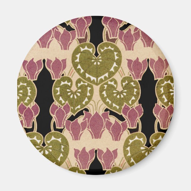 Art Nouveau pattern #4 Magnet (Front)