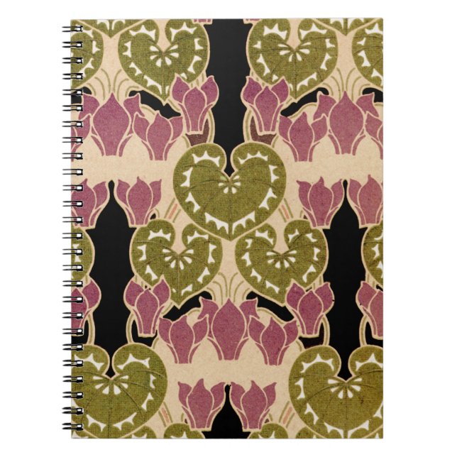 Art Nouveau pattern #4 Notebook (Front)