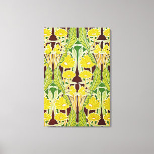 Art Nouveau Pattern #7 at Emporio Moffa Canvas Print