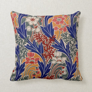 Art Nouveau Pattern #8 at Emporio Moffa Cushion