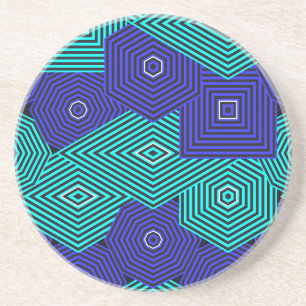 Art Nouveau Pattern Coaster