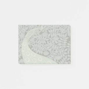 Art Nouveau Peacock Classic Vintage Bird Post-it Notes