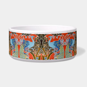 Art Nouveau Peacock Illustration Elegant Vintage