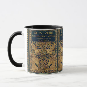 Art Nouveau Peacock Mug