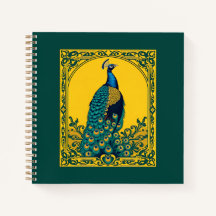 Art Nouveau Peacock