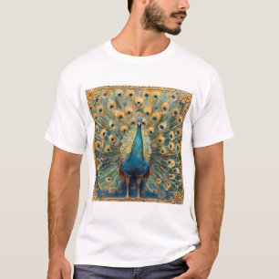 Art Nouveau Peacock T-Shirt
