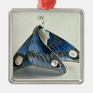 Art Nouveau pendant in the form a butterfly, c.190 Metal Tree Decoration