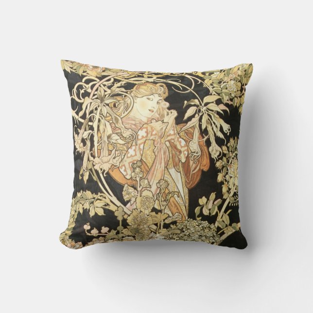 Art Nouveau Pillow (Front)