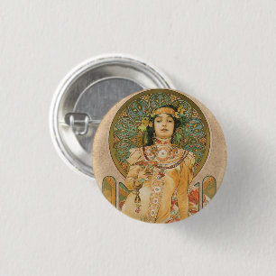 Art Nouveau Pinback Button
