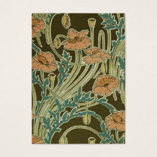 Art Nouveau Poppies