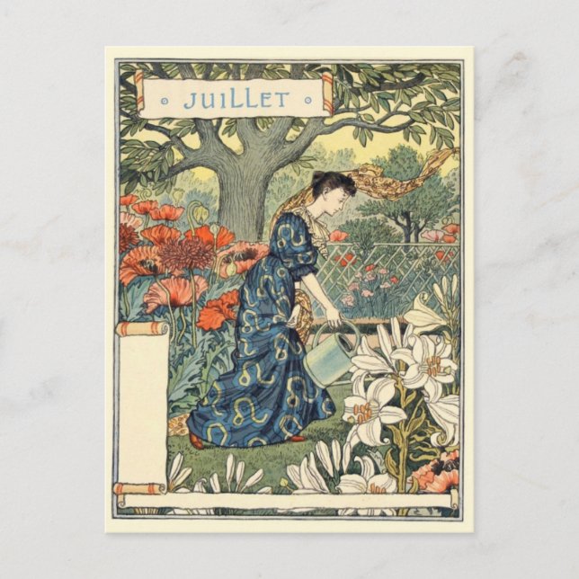 Art Nouveau Postcard (Front)