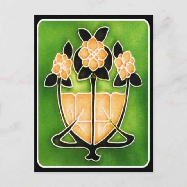 Art Nouveau Postcard (Front)
