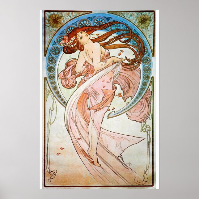  Art Nouveau Poster (Front)