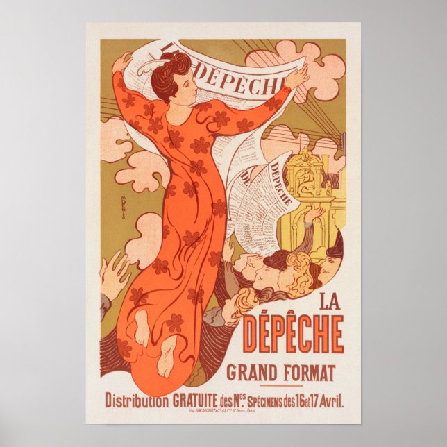 Art Nouveau Poster (Front)