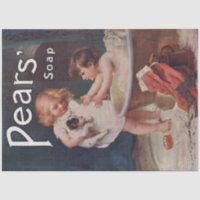 Art Nouveau Poster Soap Children Decoupage