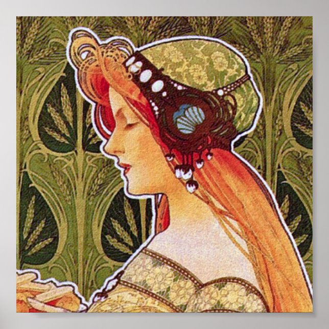 Art Nouveau: Privat-Livemont "Biscuits" Poster (Front)