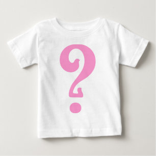 Art Nouveau Question Mark Baby T-Shirt