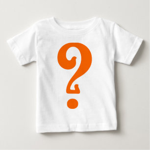 Art Nouveau Question Mark Baby T-Shirt