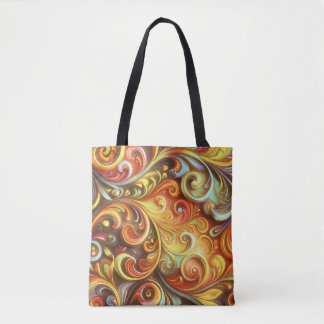 Art Nouveau: Radiant Baroque twirls  Tote Bag