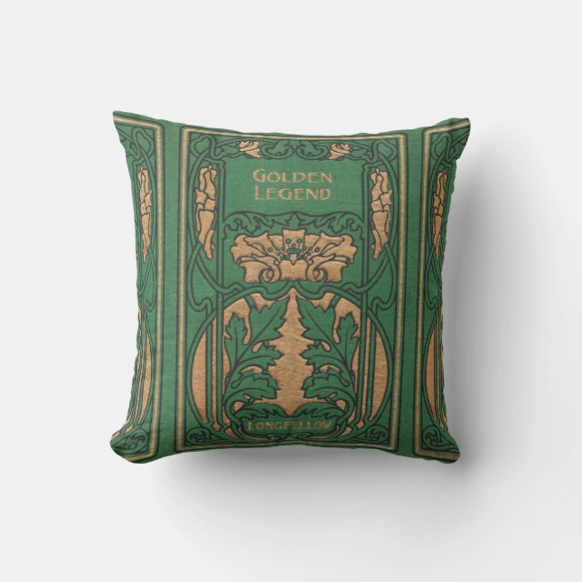 Art Nouveau Reading Cushion (Front)